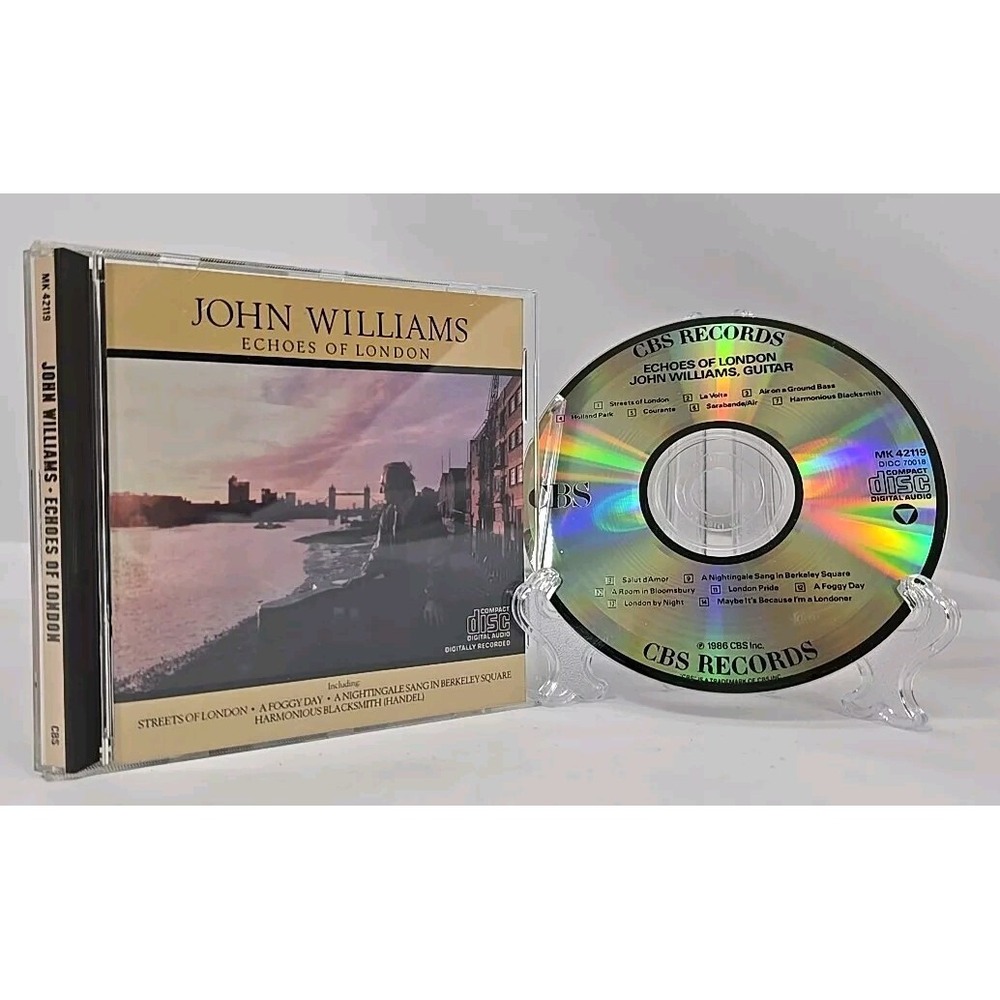 John Williams: Echoes of London - Music CD - John Williams, William Goodchild